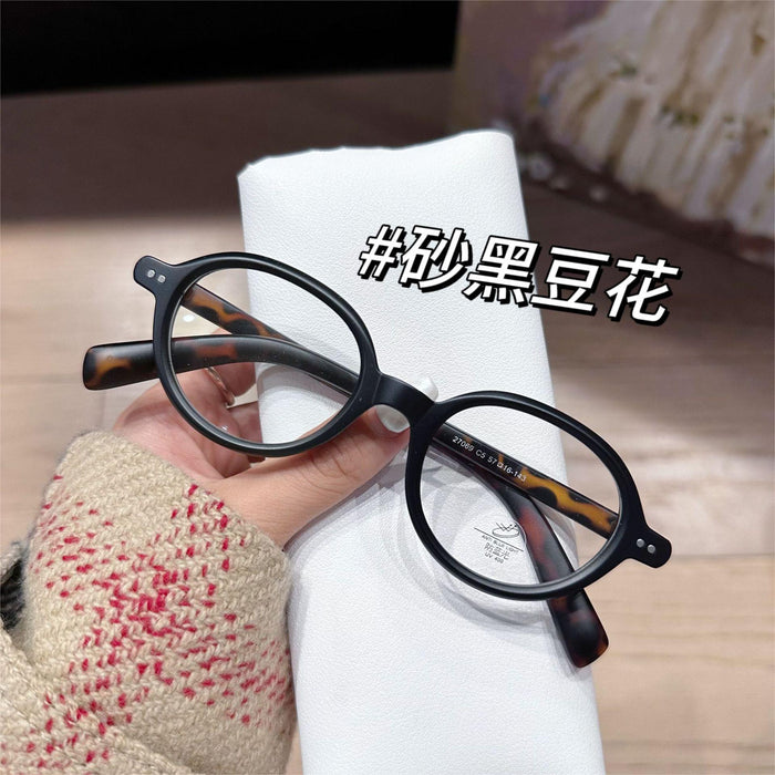 Wholesale Stylish glasses with retro small frame and high-end oval frame