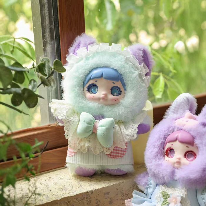 Wholesale Trendy Plush Bag Charm with Soft Clay Face Doll Cute Stress Relief Doll