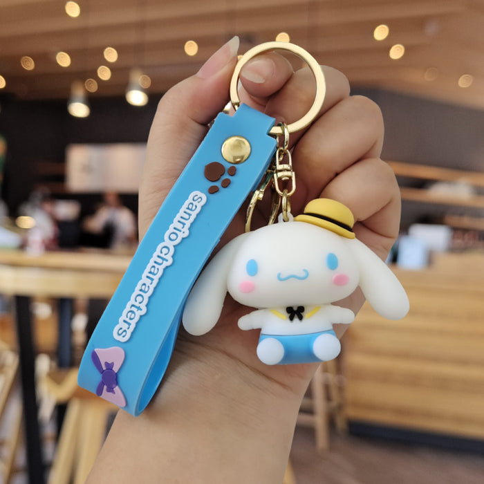 Wholesale Cartoon Doll Silicone Keychain (S) JDC-KC-ZhuoRan007