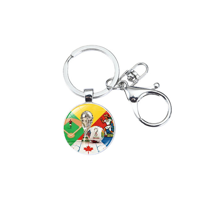 Wholesale Football keychains for bags,  clothes,  decorations,  and pendants