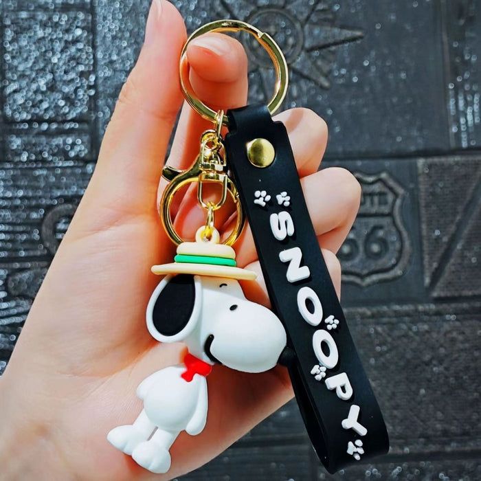 Wholesale Cartoon Doll Silicone Keychain JDC-KC-HongSheng005