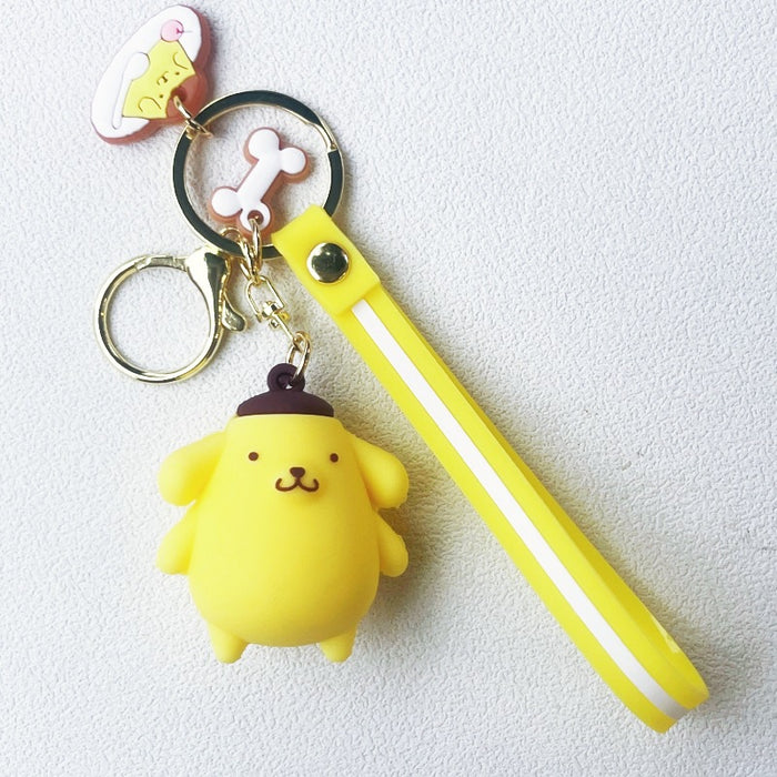 Wholesale PVC Cartoon Doll Keychain JDC-KC-WuYi194