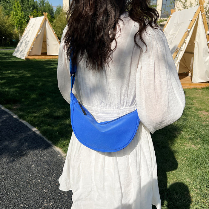 Wholesale Nylon Crossbody Bag  Lightweight Sports Style Small Satchel Underarm Shoulder Bag