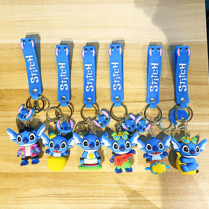 Wholesale Cartoon Doll PVC Keychain JDC-KC-YuanD010