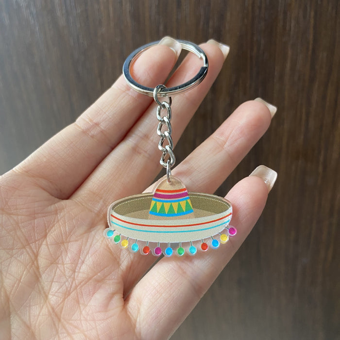Wholesale Bold &  Colorful Statement Keychain for Parties