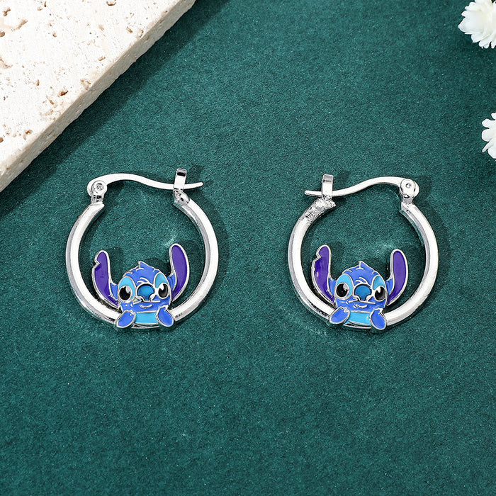 Wholesale Cartoon Alloy Earrings JDC-ES-ChouD028