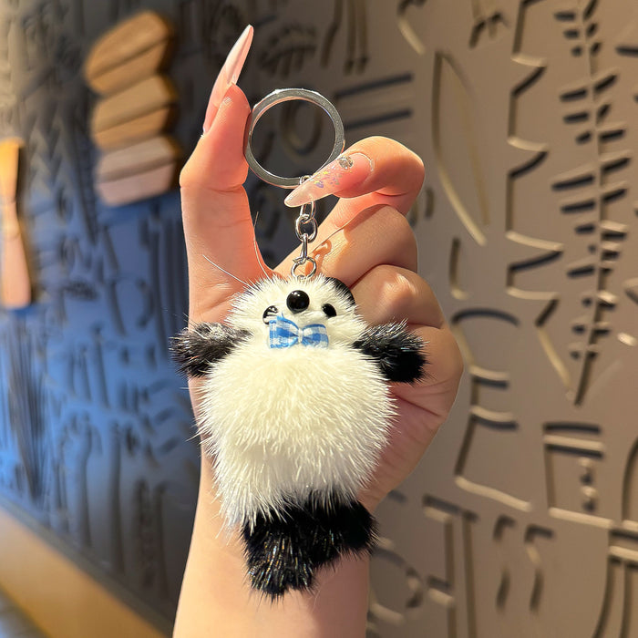 Wholesale Plush Mink Keychain JDC-KC-ZhiZ003