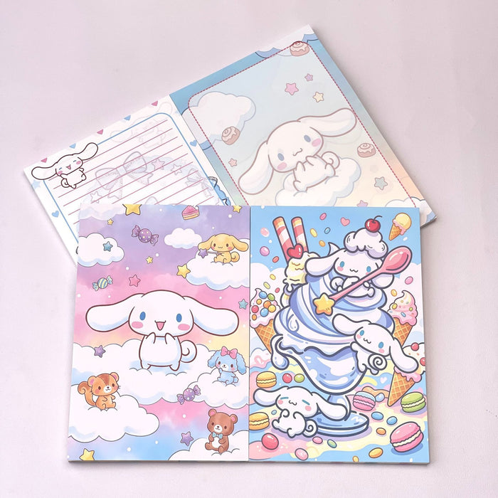 Wholesale Cartoon A5 Color Page Notebook Paper,  Casual Gift