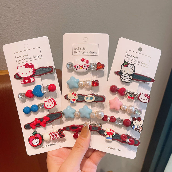 Wholesale Cartoon cat versatile headband