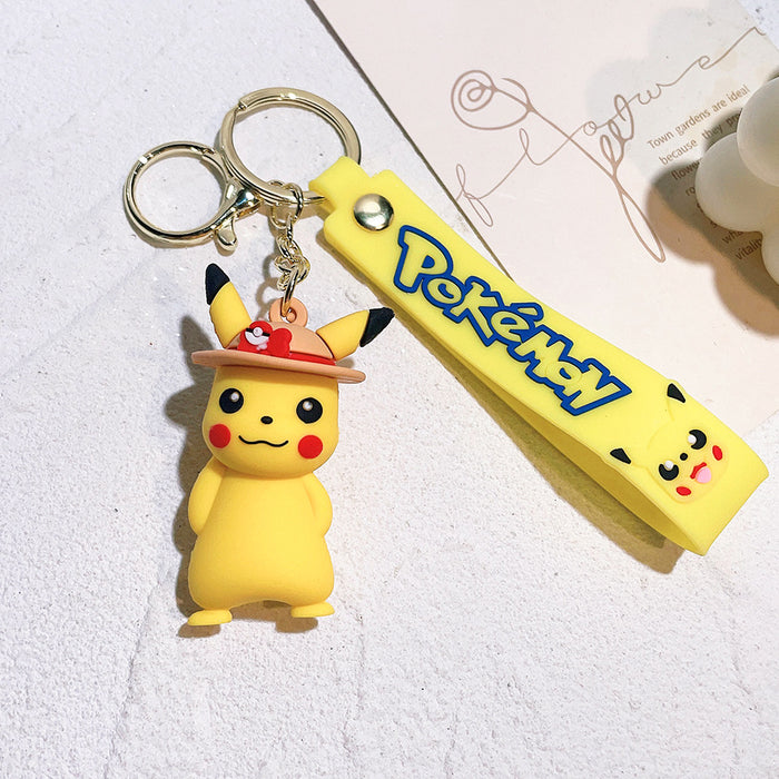 Wholesale PVC Cartoon Doll Keychain JDC-KC-Qiwei022