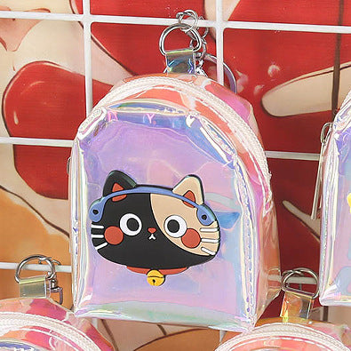 Wholesale Cartoon Fruit PVC Coin Purse Fashion Backpack Wallet