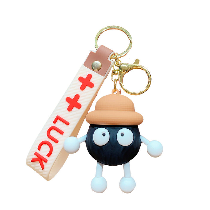 Wholesale PVC Cartoon Doll Keychain JDC-KC-ZhongC015