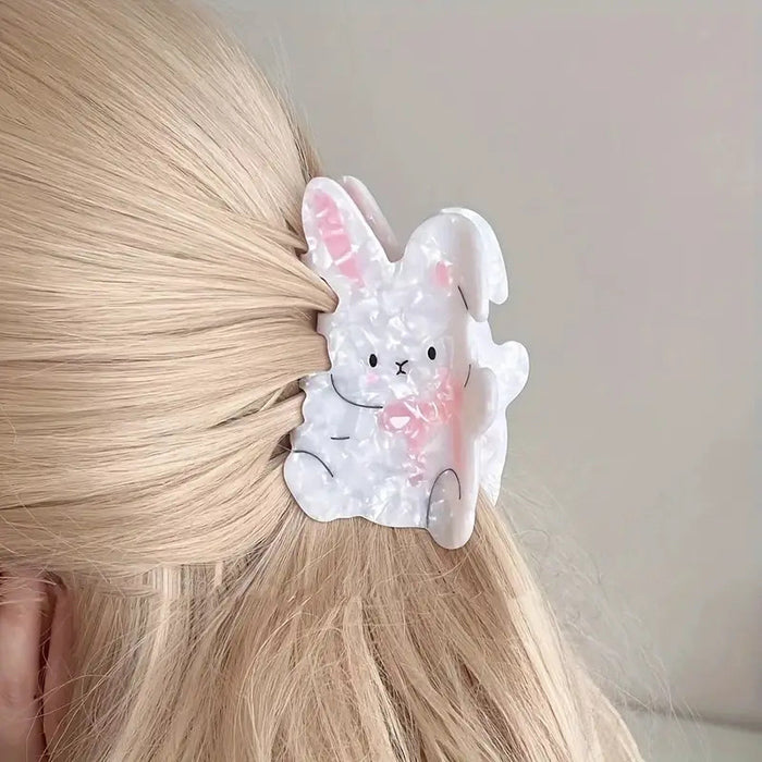 Wholesale Rabbit Hair Claw Clip Cute Cartoon Design Fashion Hair Accessory
