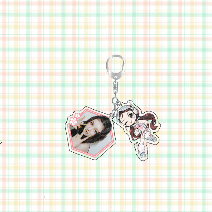 Wholesale Acrylic Keychain JDC-KC-HanTian004