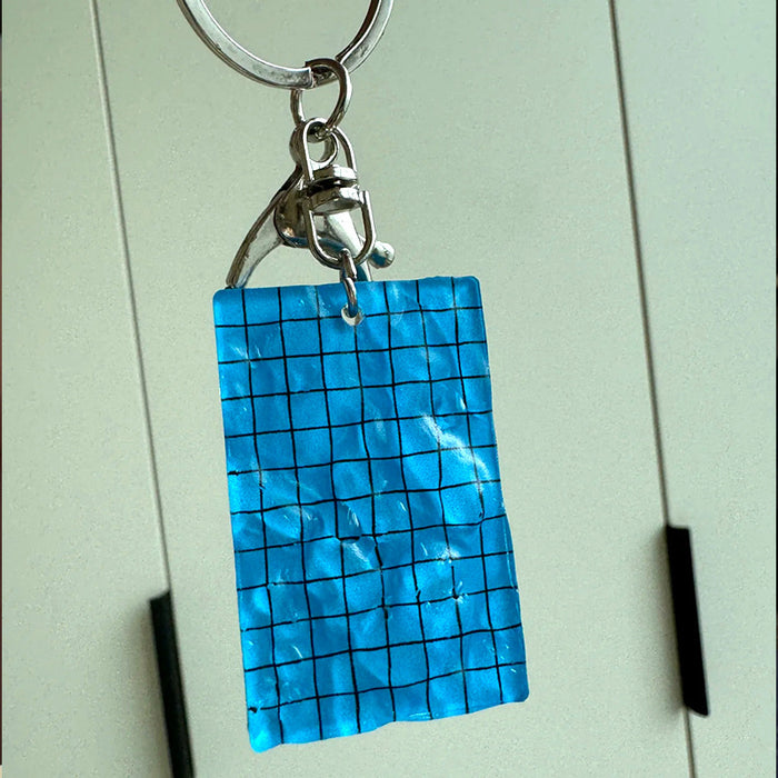 Wholesale Acrylic swimming pool keychain backpack creative pendant
