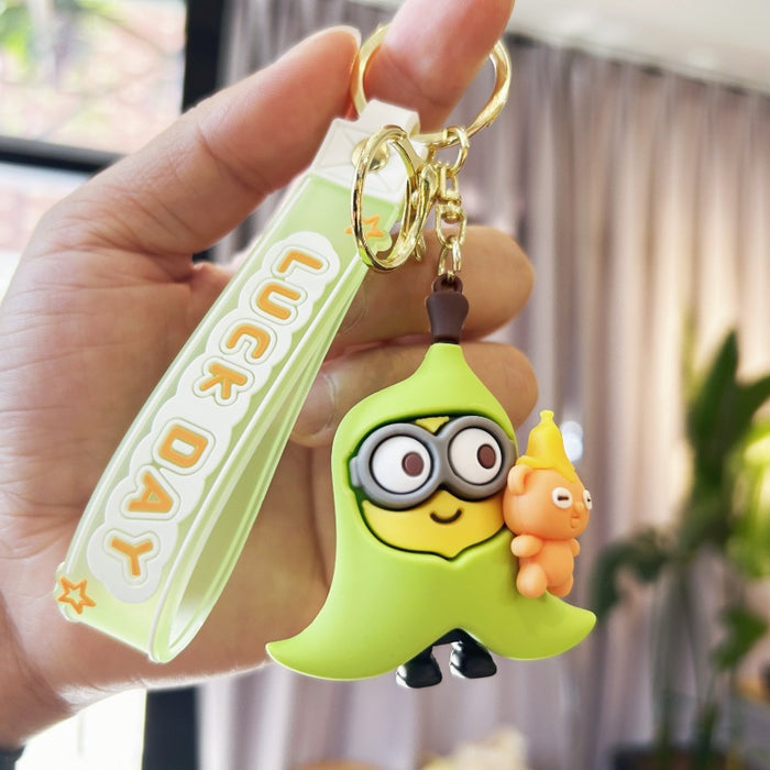 Wholesale PVC Cartoon Doll Keychain JDC-KC-WuYi204