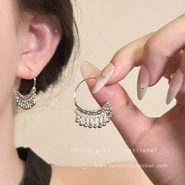 Wholesale Simple tassel earrings with a light luxury temperament and a high-end feel