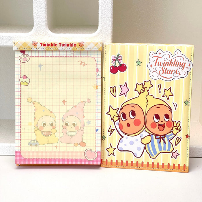 Wholesale Modern Faux Leather Notebook with Star Pattern Chic Princess Style