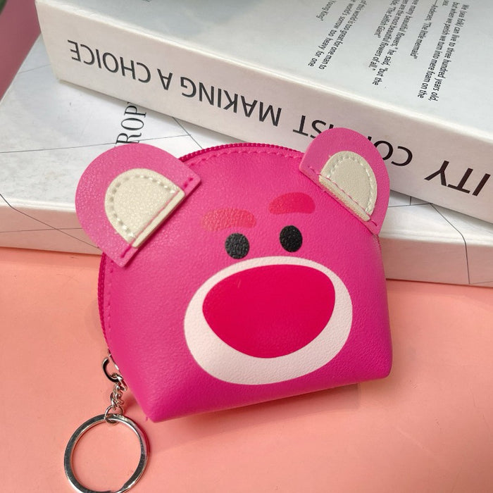 Wholesale PU Cartoon Cute Lingna Bell Waterproof Mini Wallet JDC-WT-Yuny003