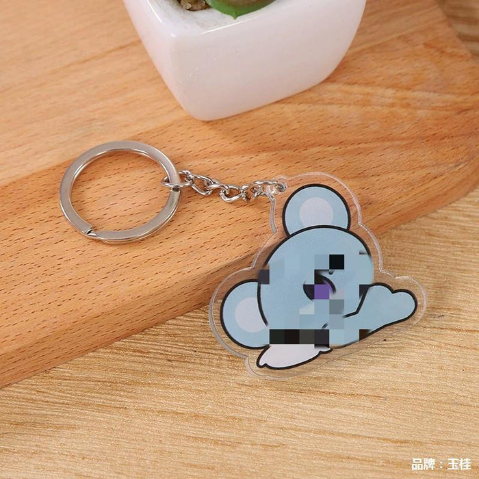 Wholesale Cartoon Acrylic Keychain JDC-KC-YunDuan002