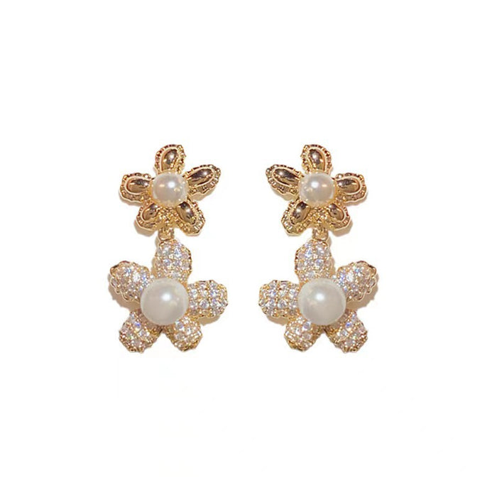 Wholesale High-quality Fashion Gold-plated Earrings JDC-ES-Aitong005