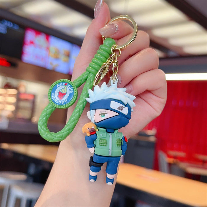 Wholesale  PVC Cartoon Couple Keychain