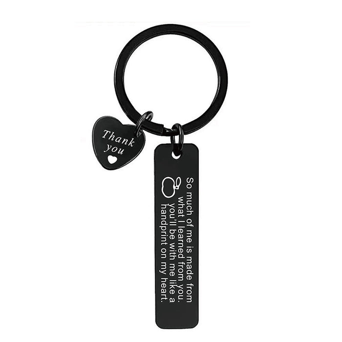 Wholesale You Are A Key Part of You Stainless Steel Keychain JDC-KC-TangMumao003