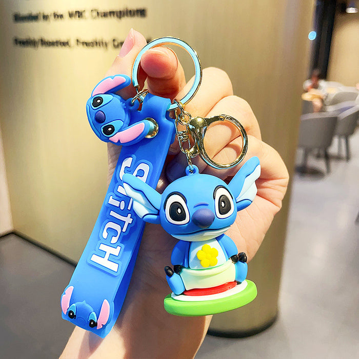 Wholesale Cartoon Doll PVC Keychain JDC-KC-YuanD010