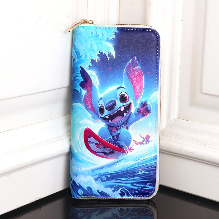 Wholesale PVC Cartoon Multi-compartment Card Slot Men's Wallet JDC-WT-BenF001