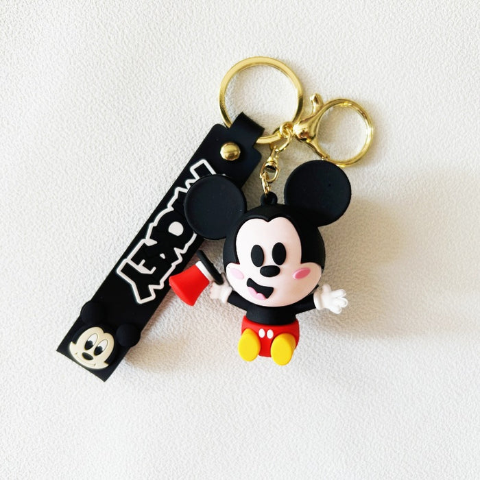 Wholesale PVC Cartoon Doll Keychain JDC-KC-WuYi078