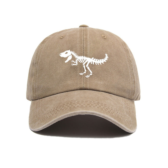 Wholesale New printed baseball cap washed fashionable cotton hat casual duckbill cap