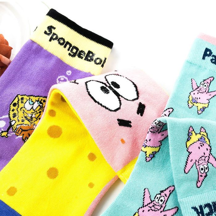Wholesale Cartoon Trend Cotton Socks Stockings Breathable Sweat Absorbent JDC-SK-JSD002
