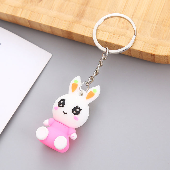 Wholesale cartoon keychains creative small gifts practical prizes creative pendant