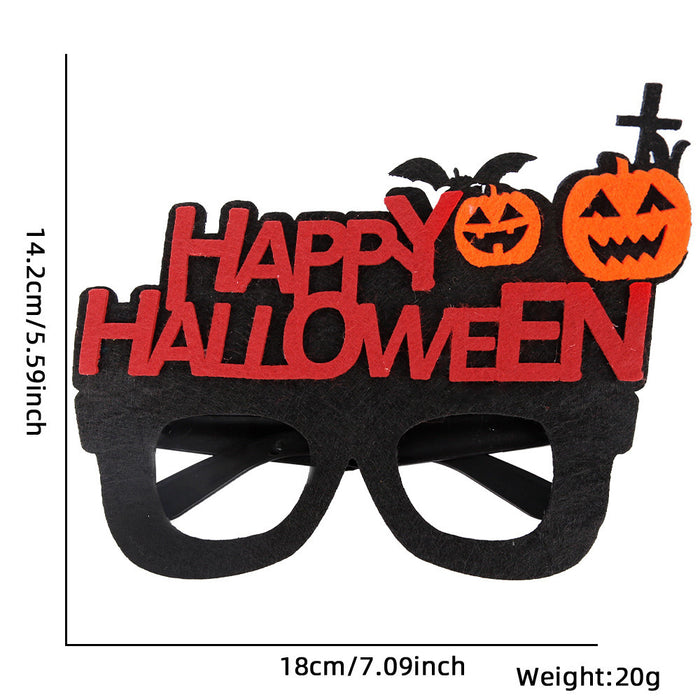 Wholesale Glasses Funny Photo Props Ghost Festival Party Decoration Supplies  Cartoon Plastic Glasses
