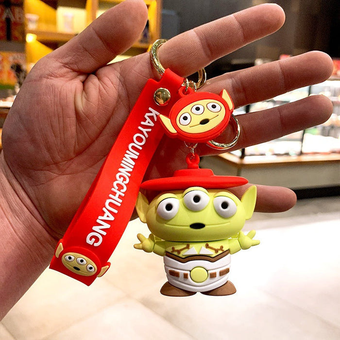 Wholesale PVC cute cartoon key chain (F) JDC-KC-JuJi028