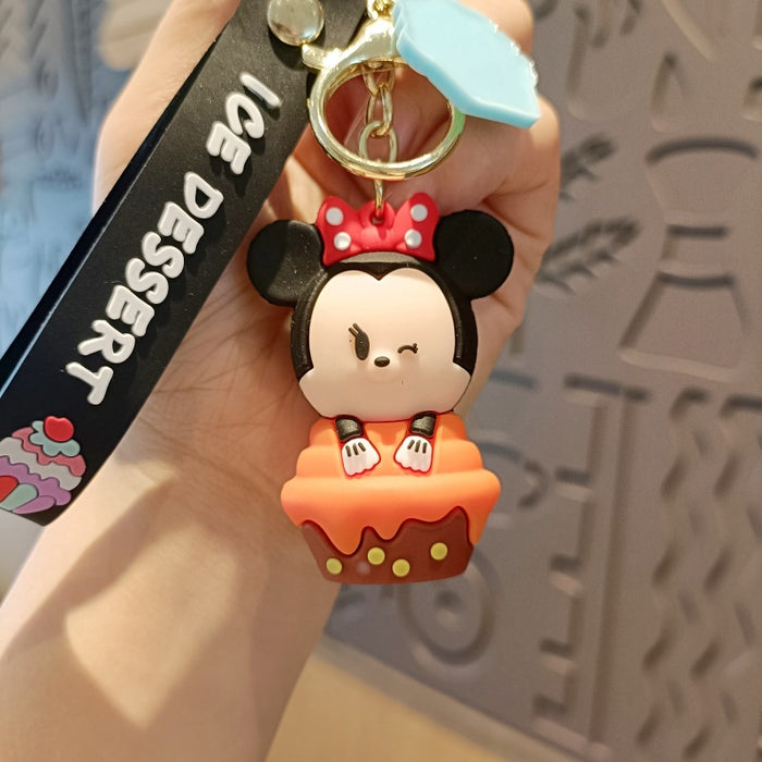 Wholesale Cute 3D Doll Silicone Keychain JDC-KC-MingT146