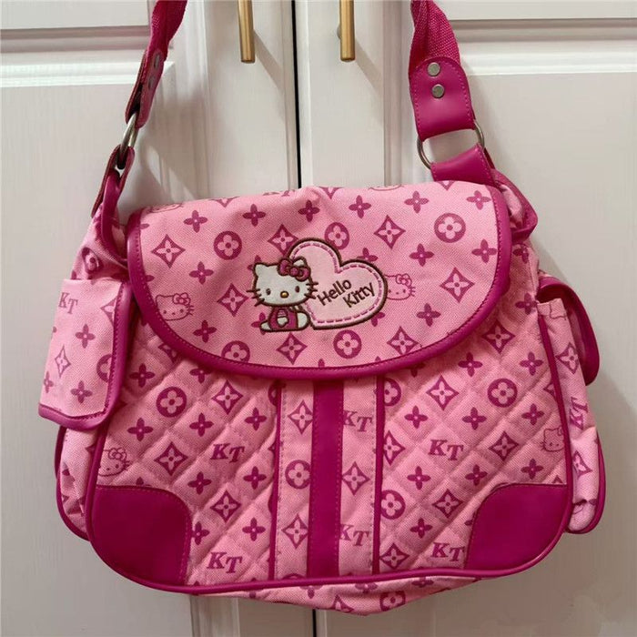 Wholesale Cute Cat Shoulder Bag Armpit Bag Millennial Retro Popular Bag