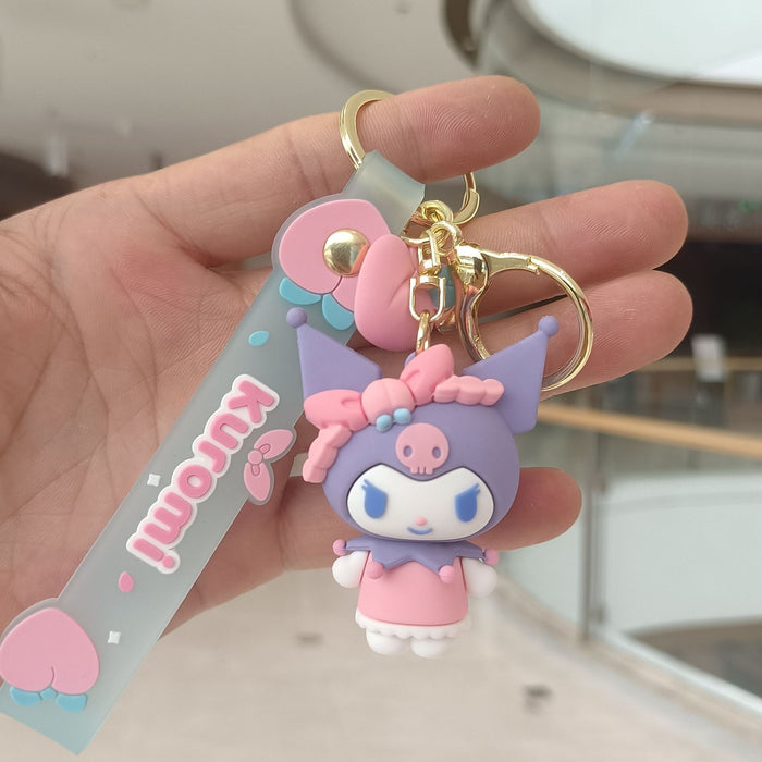 Wholesale PVC Cartoon Doll Keychain JDC-KC-KuangK004