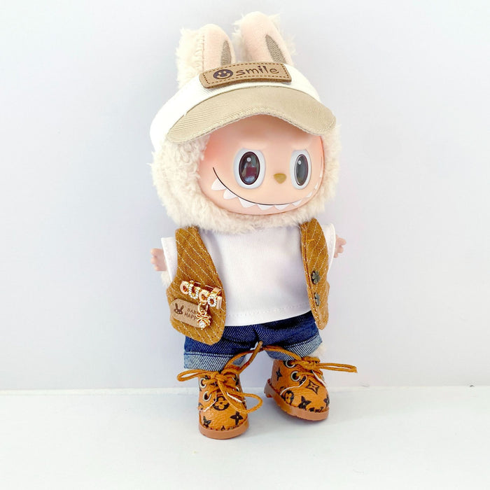 Wholesale Doll Clothes,  Vinyl Doll Clothes,  Denim Vest,  Casual Small Vest Outerwear
