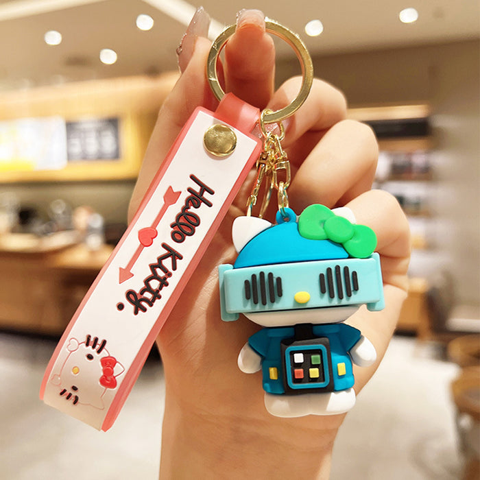 Wholesale Cartoon Doll Silicone Keychains (S) JDC-KC-JuJi009