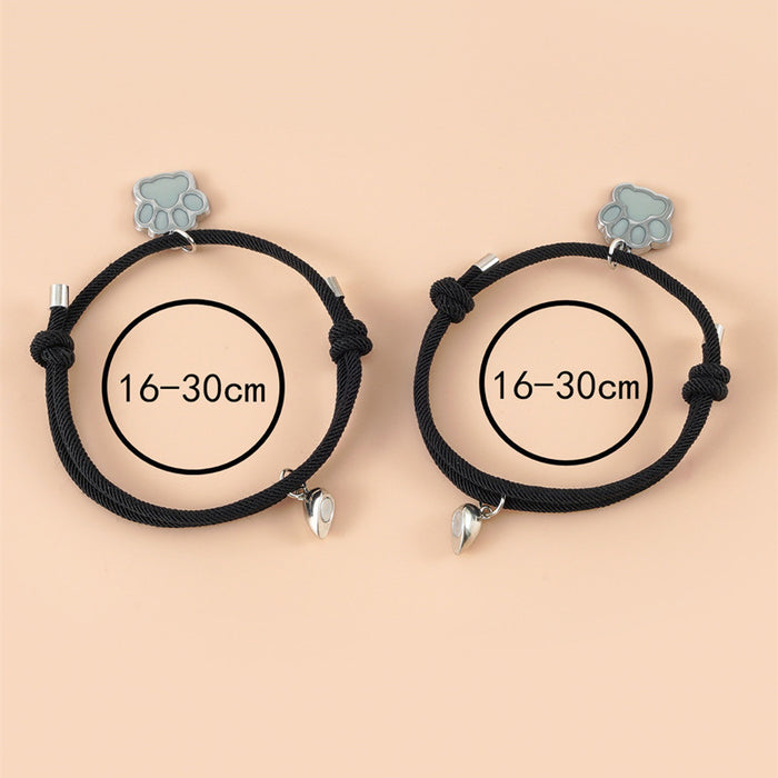 Wholesale Luminous Dog Claw Pendant  Bracelet