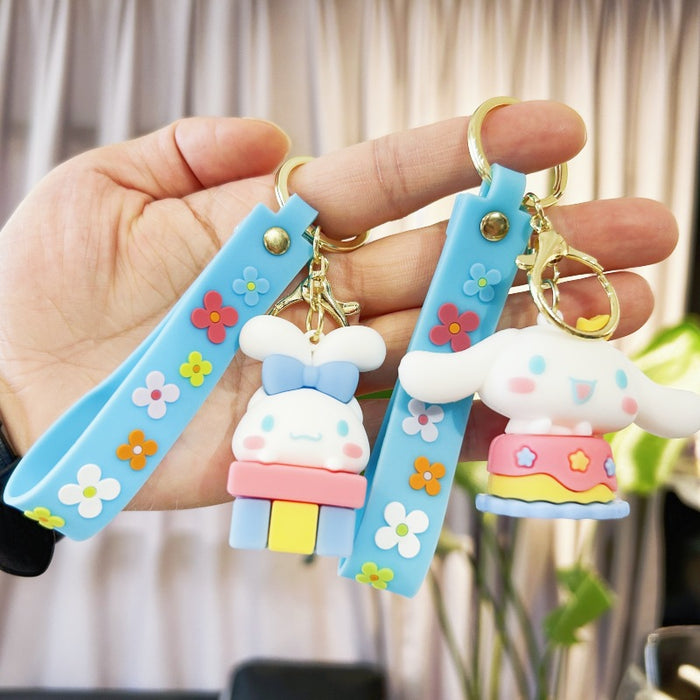 Wholesale PVC Cartoon Doll Keychain JDC-KC-WuYi196