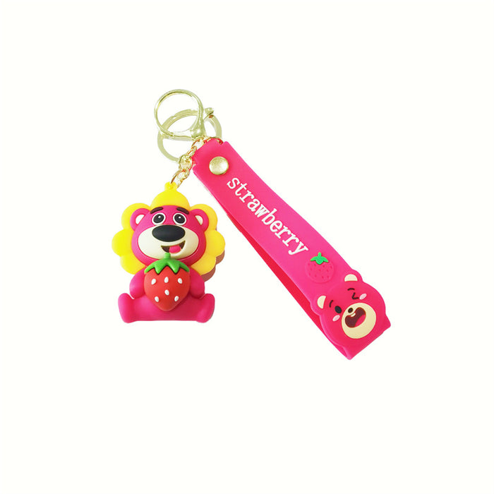 Wholesale PVC Cartoon Doll Keychain JDC-KC-BaoDou003