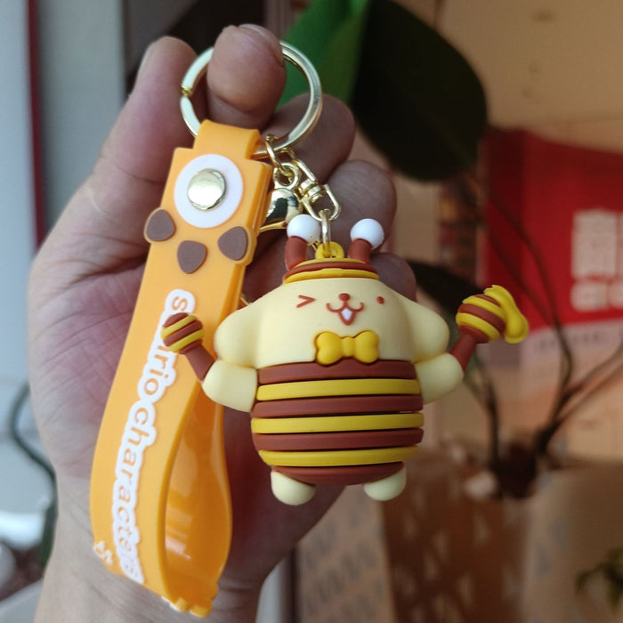 Wholesale PVC Cartoon Doll Keychain JDC-KC-KuangK007