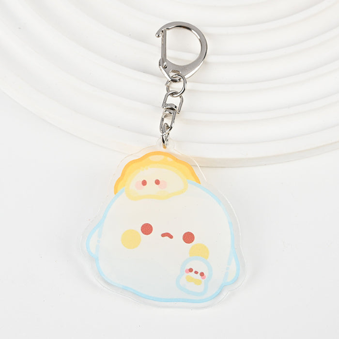 Wholesale Cute Cartoon Acrylic Keychain JDC-KC-XBK005