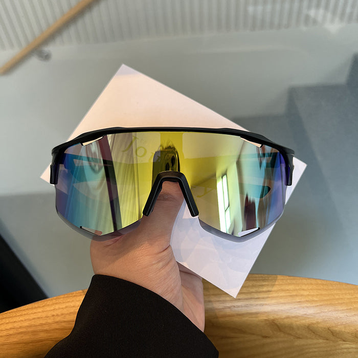 Wholesale Cycling glasses, running sports sunglasses, windproof professional road bike eye protection sunglasses