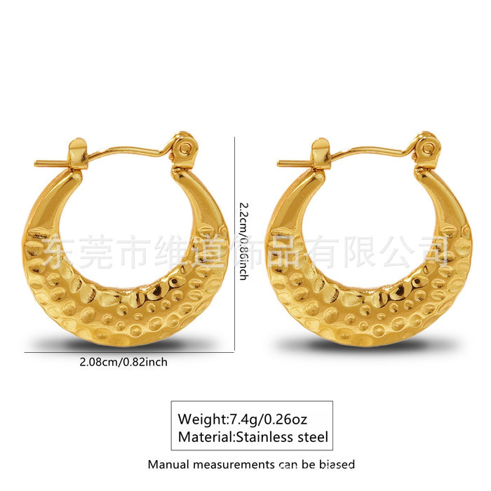Wholesale Stainless Steel Geometric Earrings Earrings