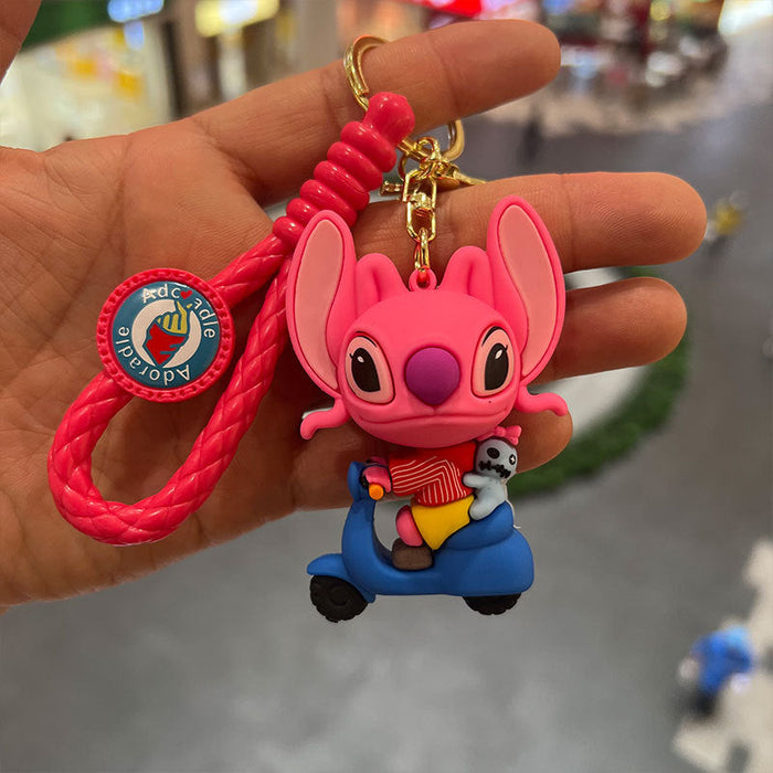 Wholesale Cute Creative Stitch Keychains JDC-KC-MiaoY072