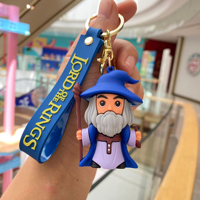 Wholesale Cartoon PVC Keychain JDC-KC-PengYu016