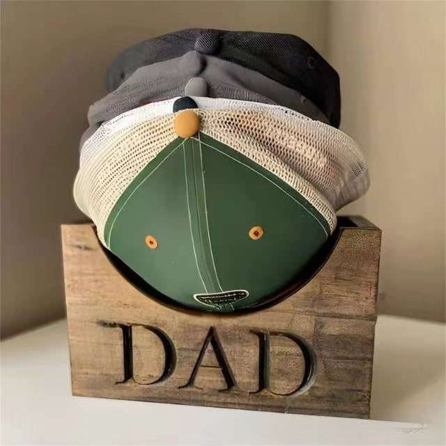 Wholesale Wooden handicrafts for gift baseball cap storage rack